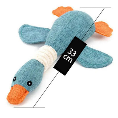 Bite-Resistant Goose Sound Plush Toy
