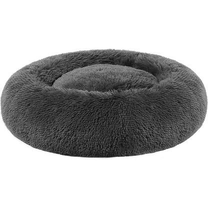 Soft Plush Round Cozy Bed