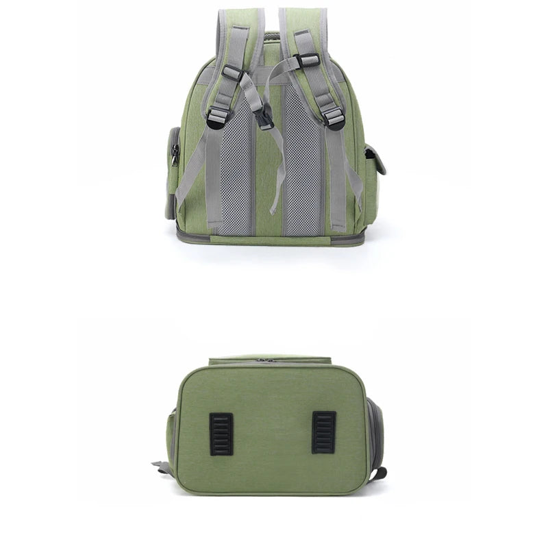 Transparent Folding Carrier Backpack