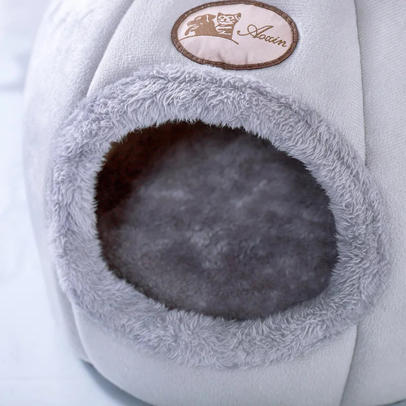 Warm Cozy Cave Pet Bed