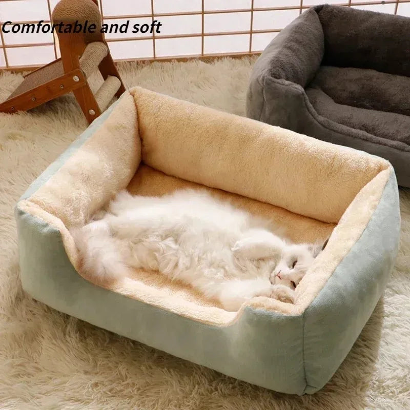 Soft Cat Bed Cozy Dog Cushion