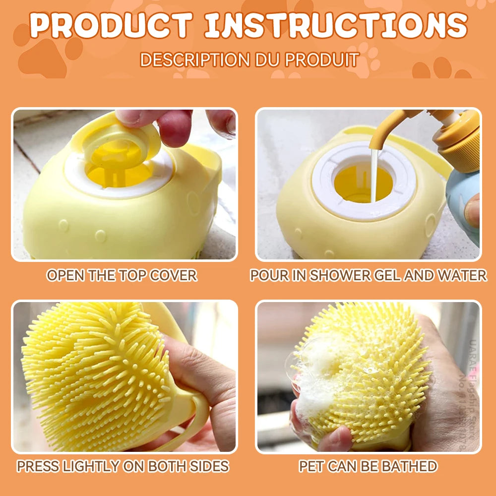 Soft Silicone Bath Brush