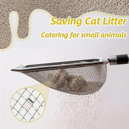 Durable Stainless Steel Cat Litter Scoop
