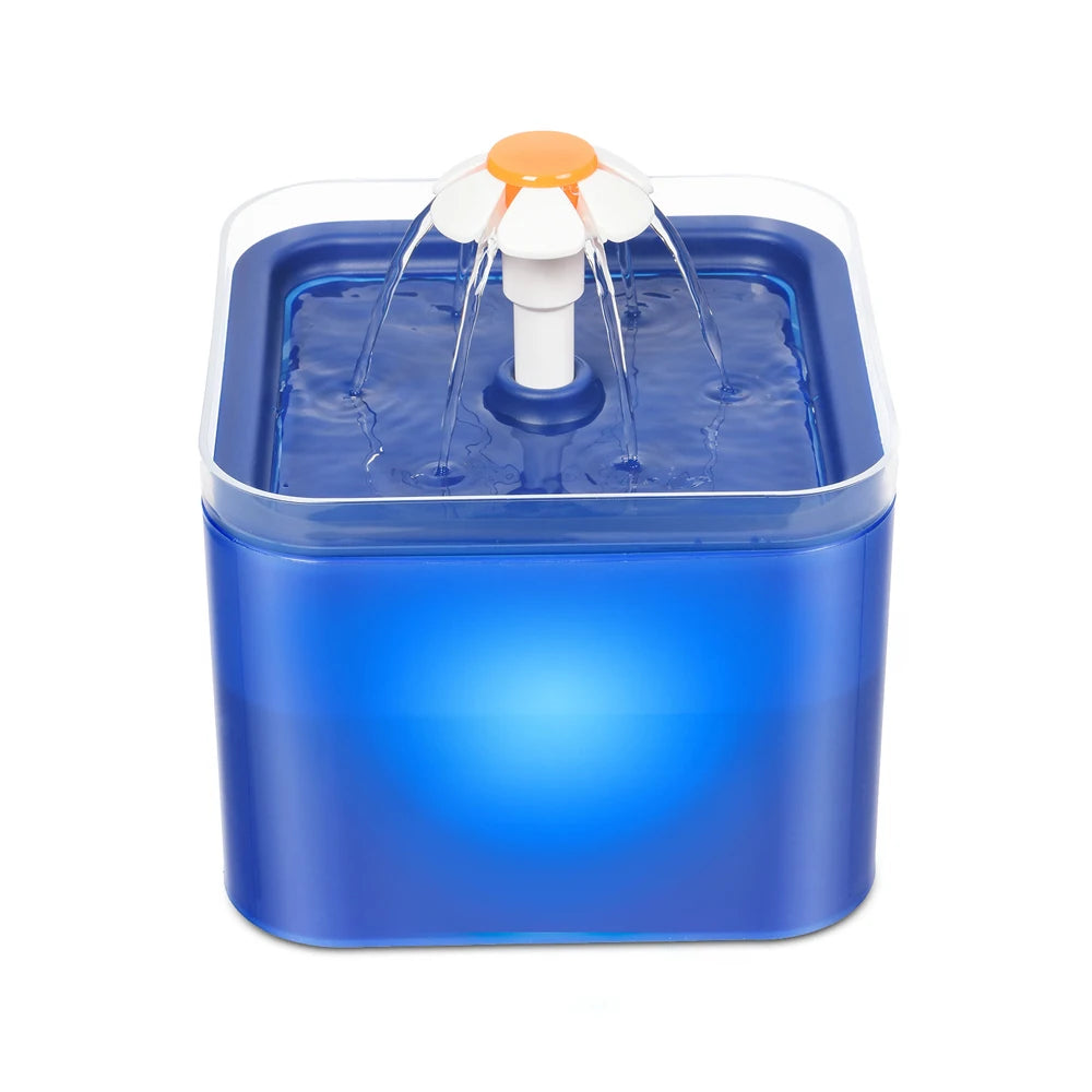 2L LED Pet Water Fountain Automatic