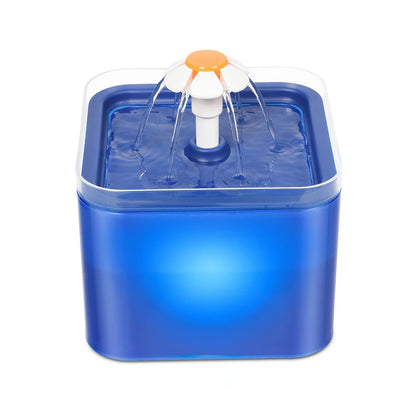 2L LED Pet Water Fountain Automatic