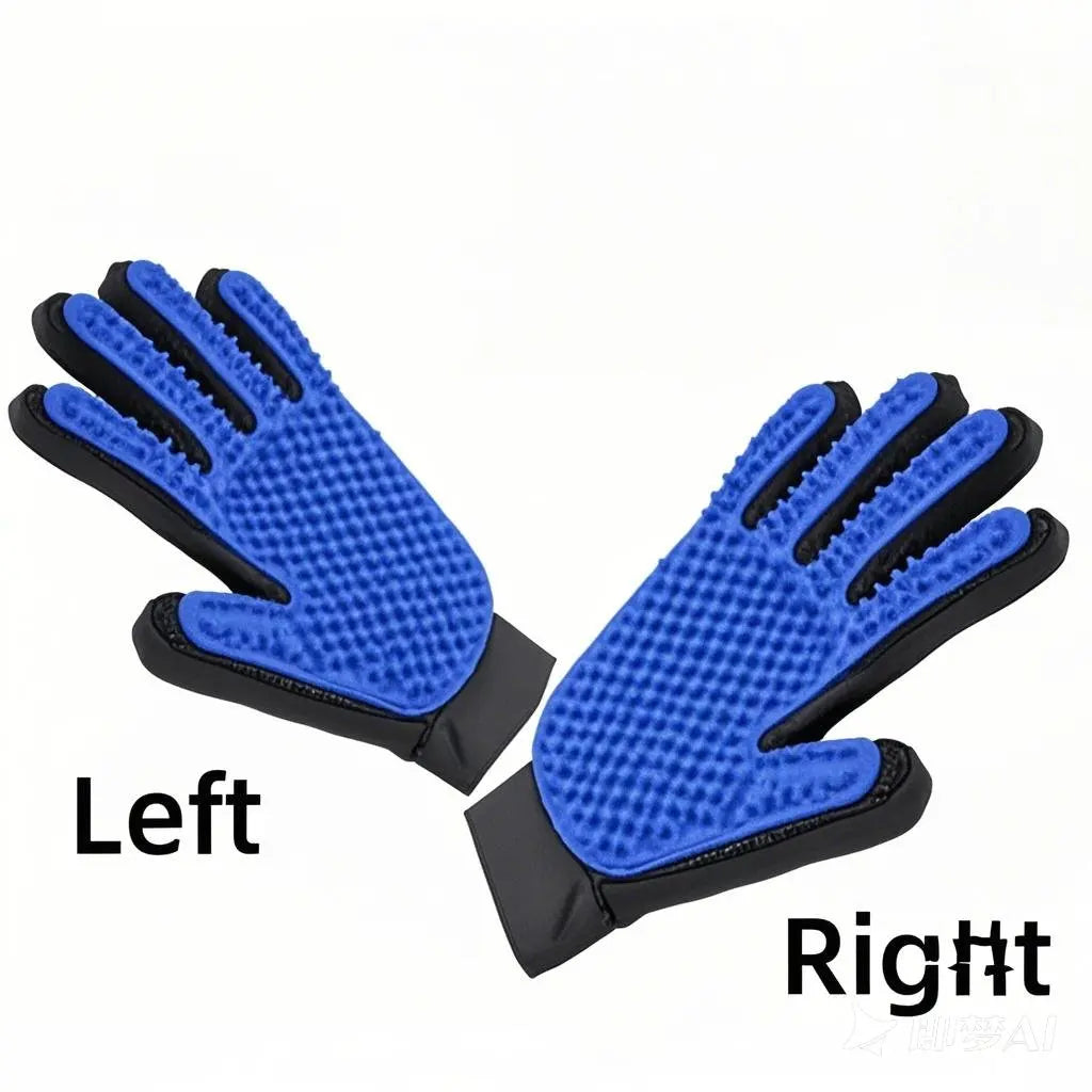 Pet Grooming Glove Hair Remover