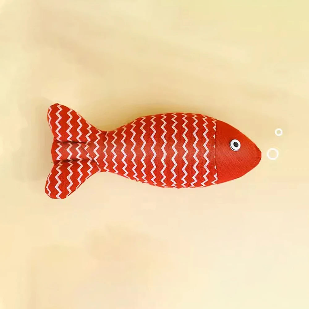 Interactive Catnip Fish Toy