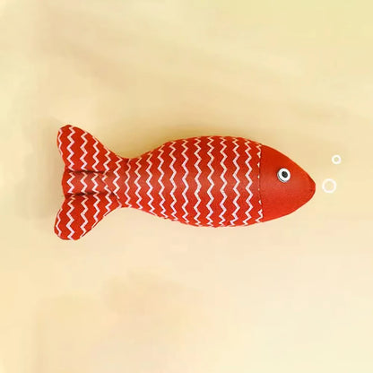 Interactive Catnip Fish Toy
