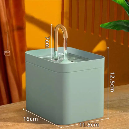 Electric Cat Water Fountain 1.5L Automatic