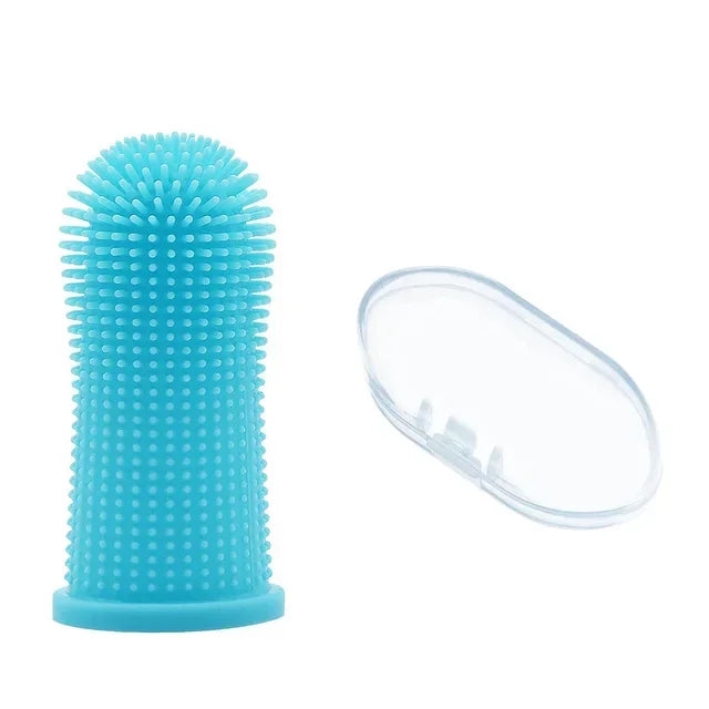 Soft Silicone Pet Finger Toothbrush