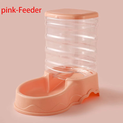 Automatic 3.8L Pet Feeder Water Fountain