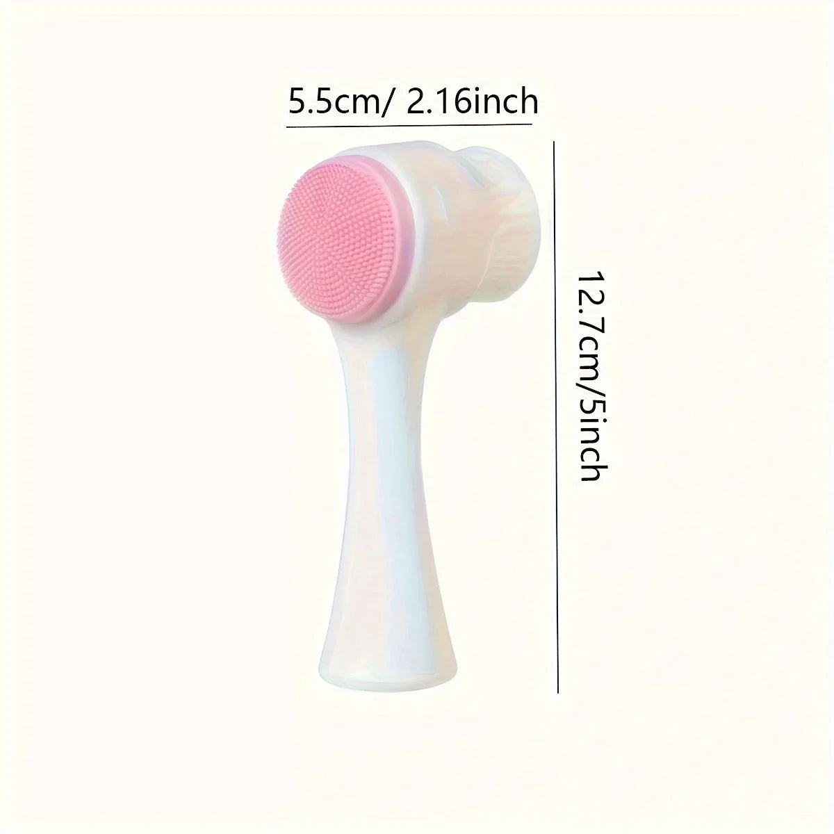 Dual-Sided Silicone Paw Cleaner Brush
