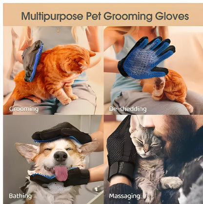 Pet Grooming Glove Hair Remover