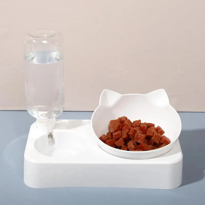 15° Tilt Pet Bowl Automatic Drinking Feeder