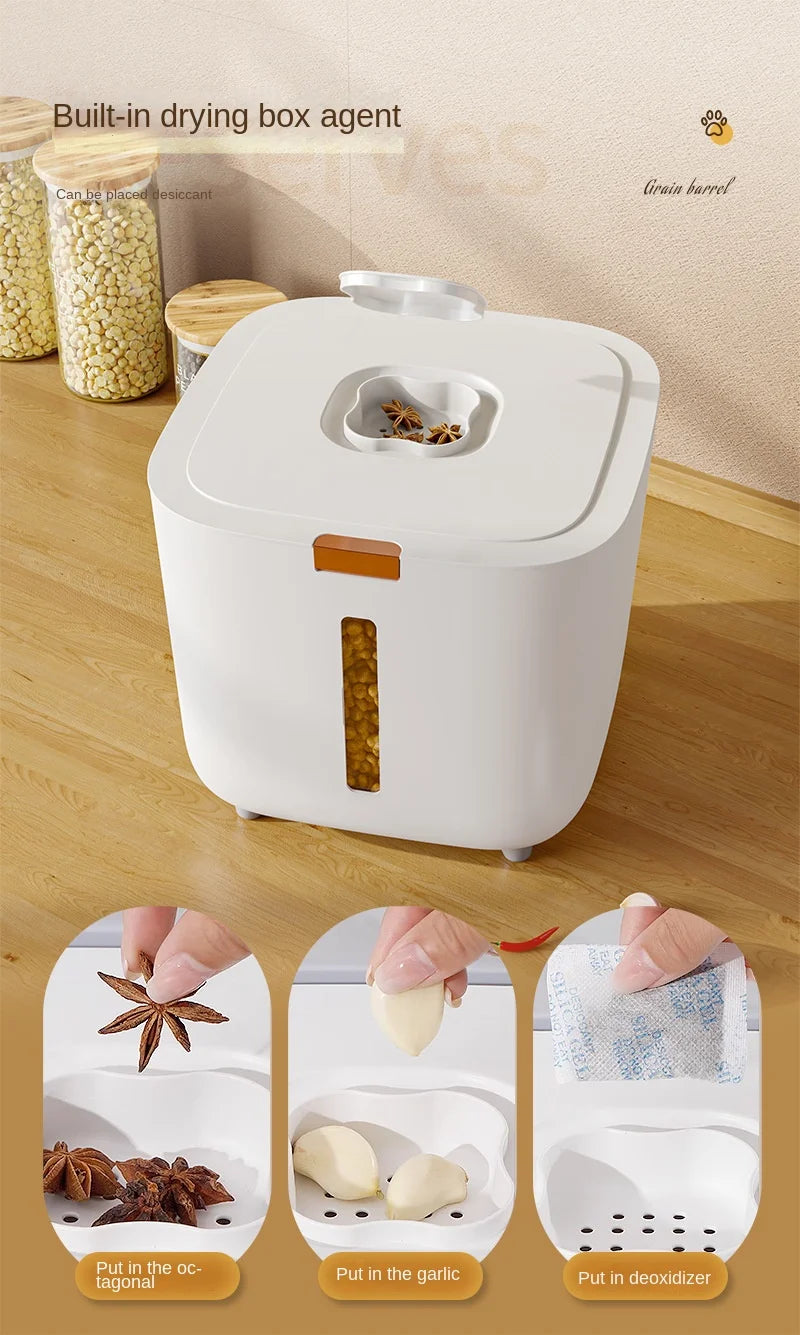 Large Pet Food Storage Barrel