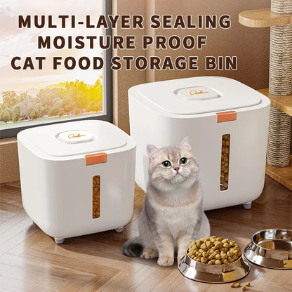 Large Pet Food Storage Barrel