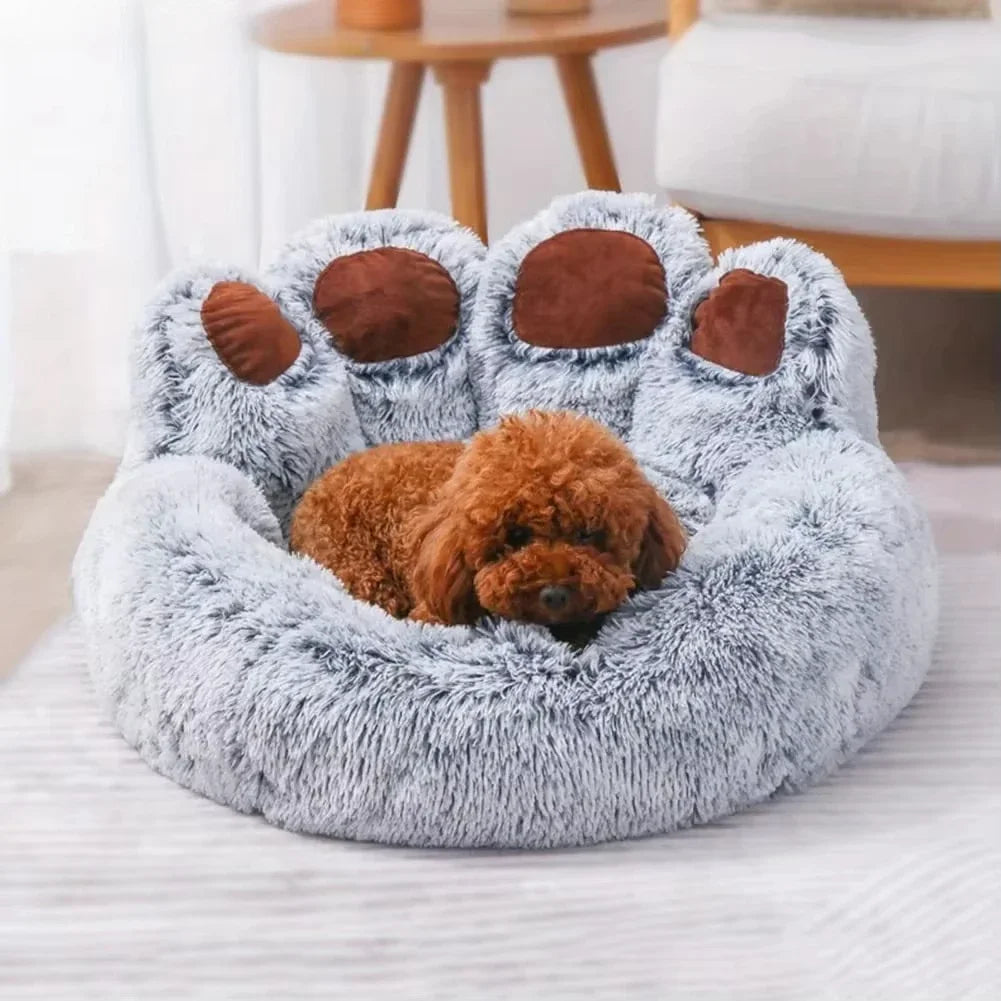 Fluffy Pet Bed Soft Plush
