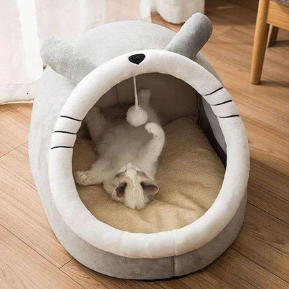 Foldable Cartoon Pet Bed Soft
