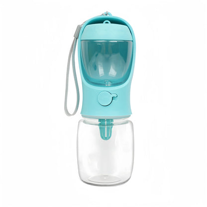 Portable Pet Water Bottle Food Dispenser Travel Cup