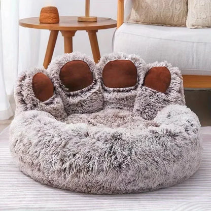 Fluffy Pet Bed Soft Plush
