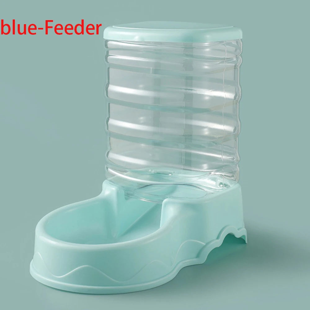 Automatic 3.8L Pet Feeder Water Fountain