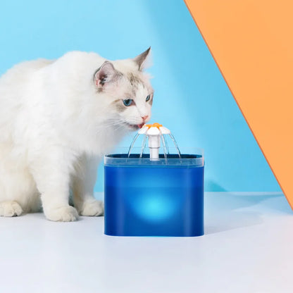 2L LED Pet Water Fountain Automatic