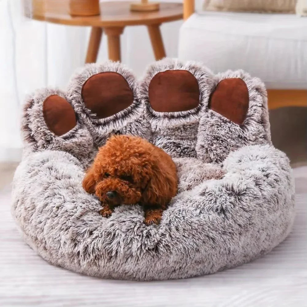 Fluffy Pet Bed Soft Plush