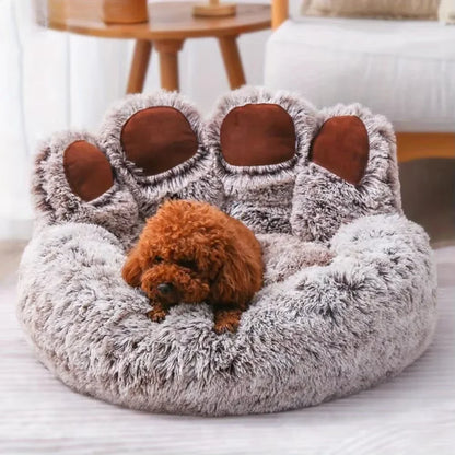 Fluffy Pet Bed Soft Plush