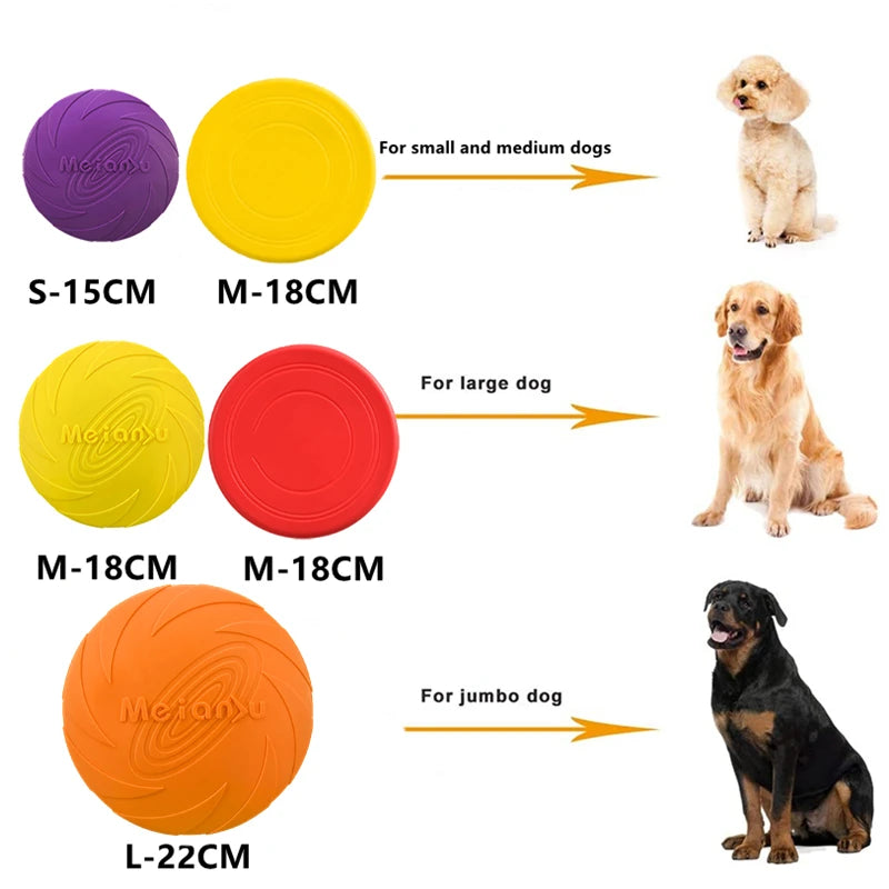 Durable Bite-Resistant Flying Disc Toy