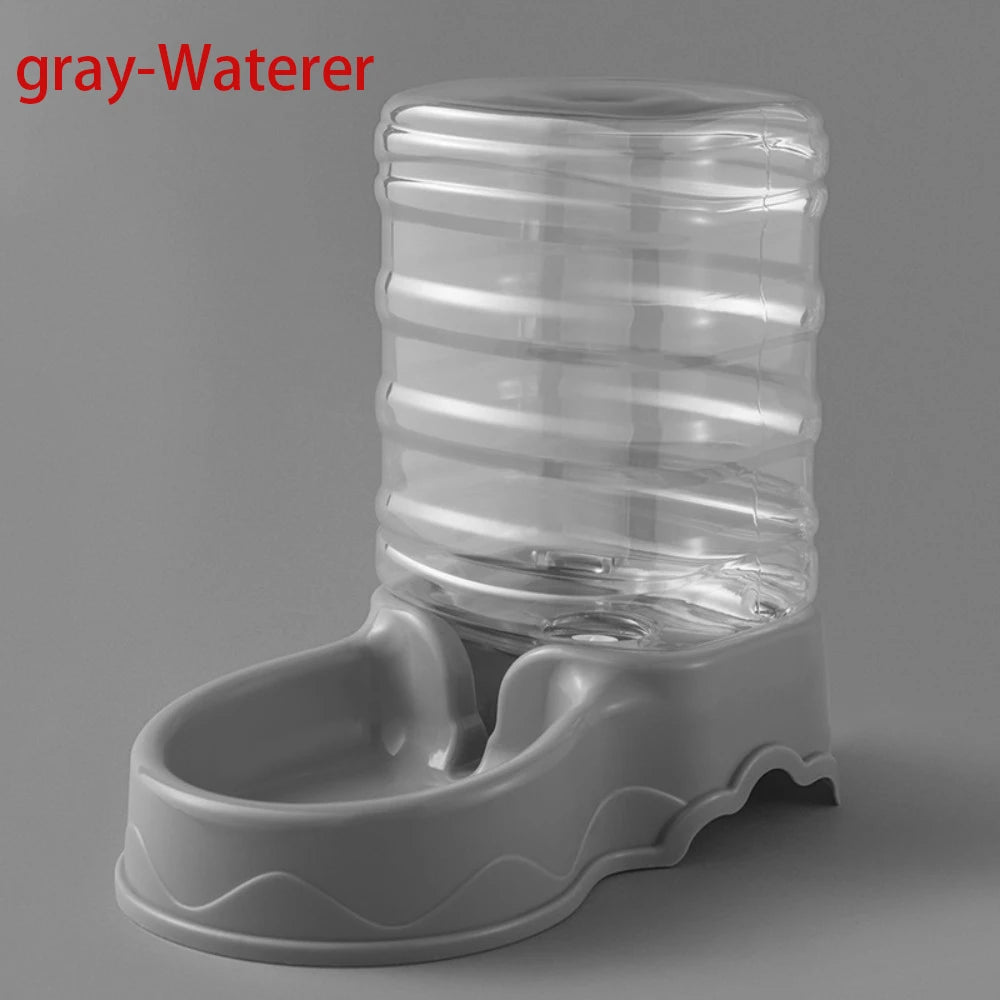 Automatic 3.8L Pet Feeder Water Fountain