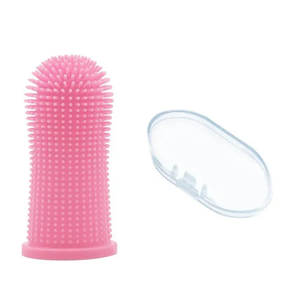 Soft Silicone Pet Finger Toothbrush