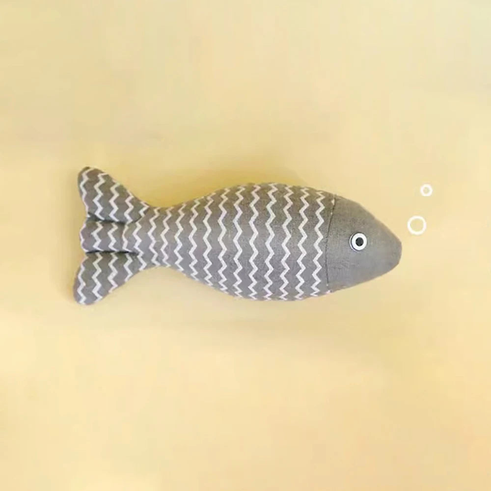 Interactive Catnip Fish Toy