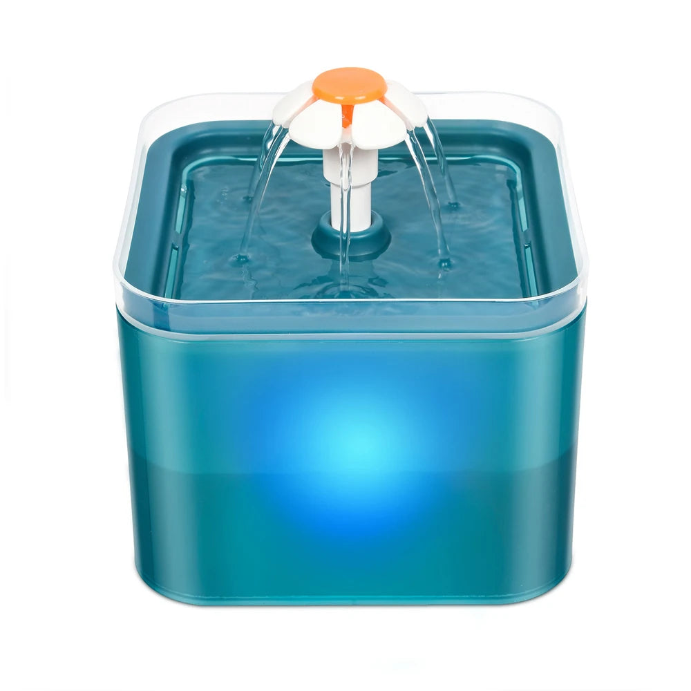 2L LED Pet Water Fountain Automatic