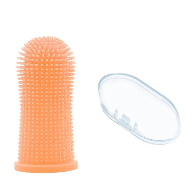 Soft Silicone Pet Finger Toothbrush