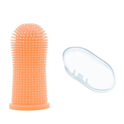Soft Silicone Pet Finger Toothbrush