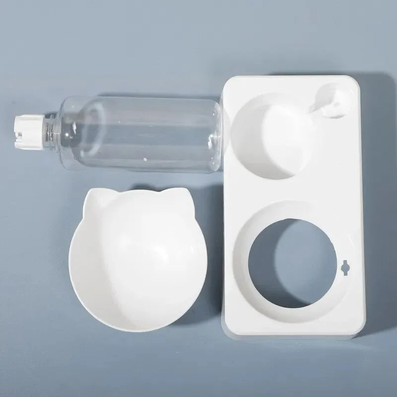 15° Tilt Pet Bowl Automatic Drinking Feeder