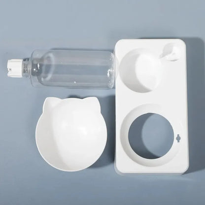 15° Tilt Pet Bowl Automatic Drinking Feeder